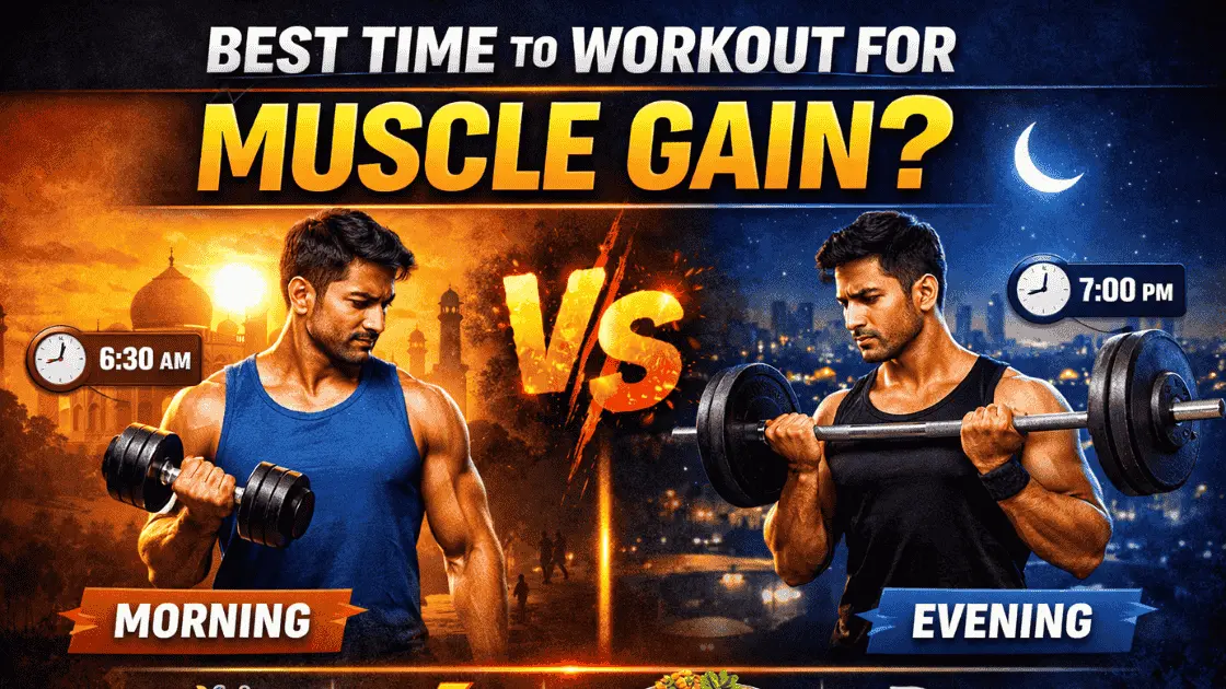 Best Time to Workout for Muscle Gain: The Time You Can Repeat Well and Recover From