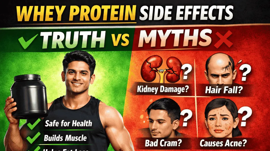 Whey Protein Side Effects: Truth vs Myths for Beginners Who Want Straight Answers