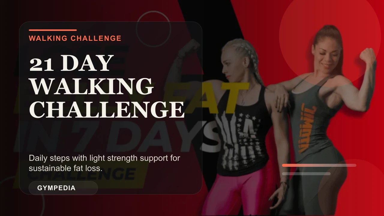21-Day Walking Challenge for Weight Loss With Better Daily Structure