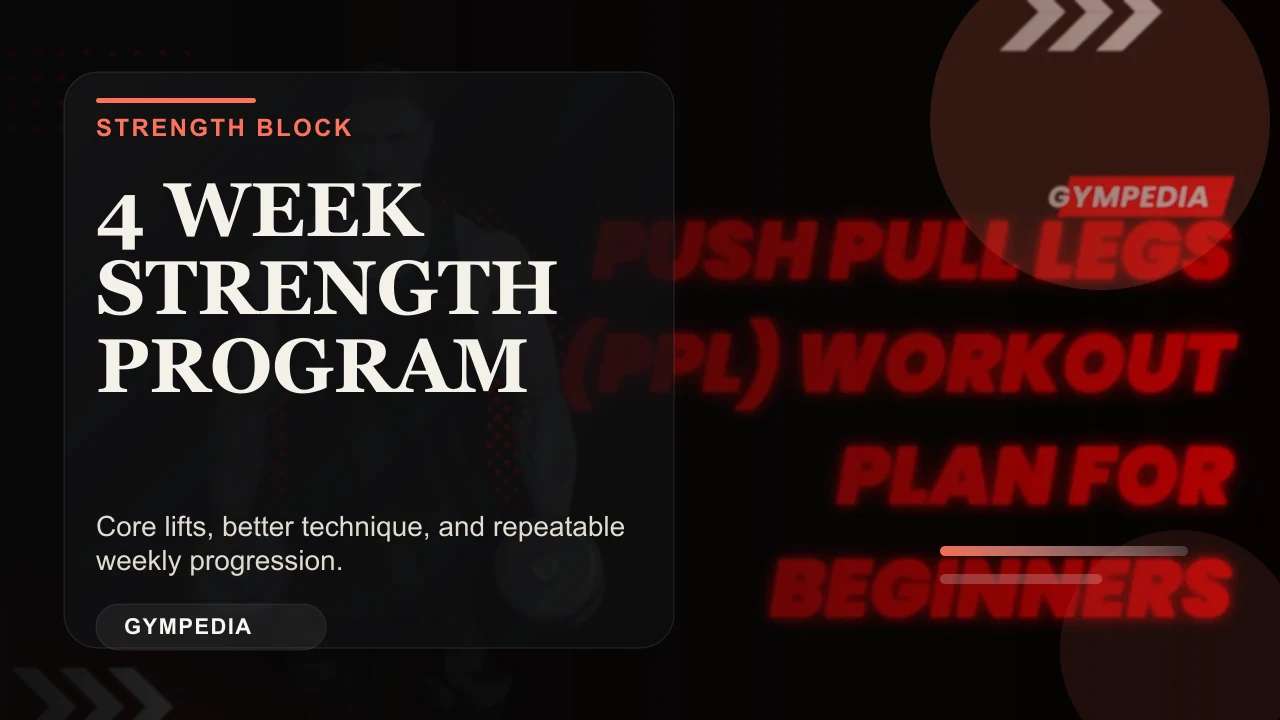 4-Week Strength Training Program for Beginners Who Need a Repeatable Base